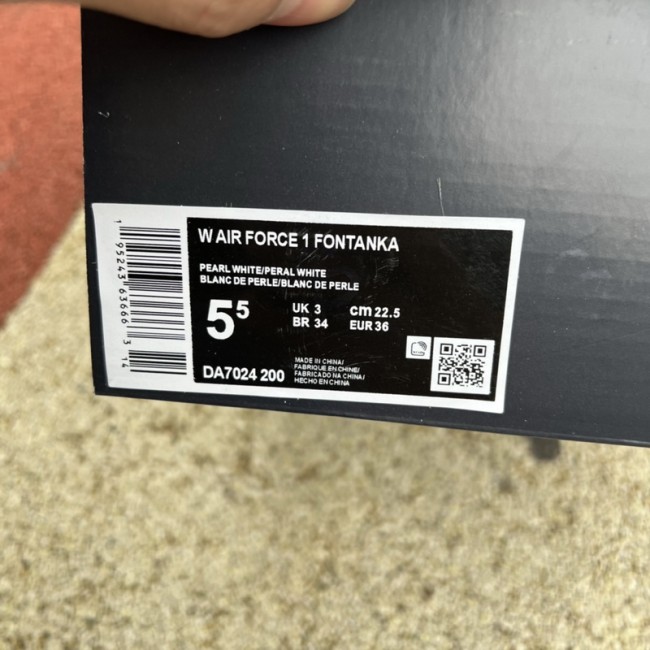 Air Force 1 Fontanka Pearl White