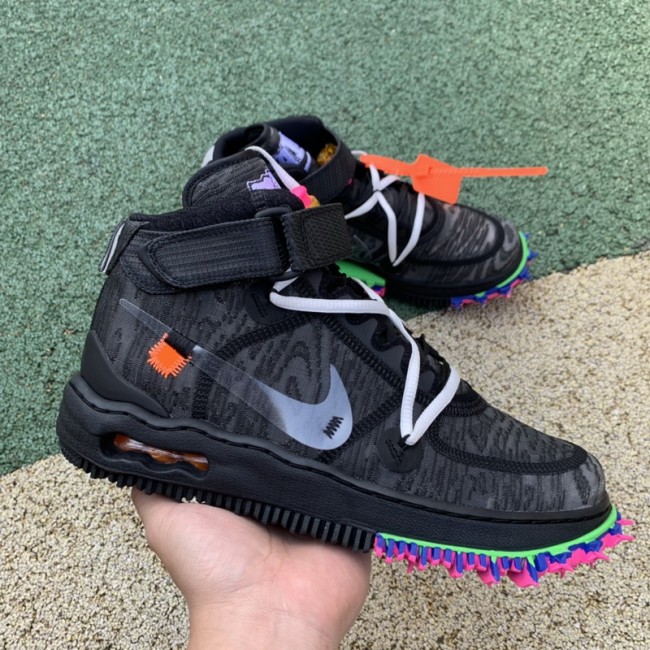 Off-White x Nike Air Force 1 Mid Black