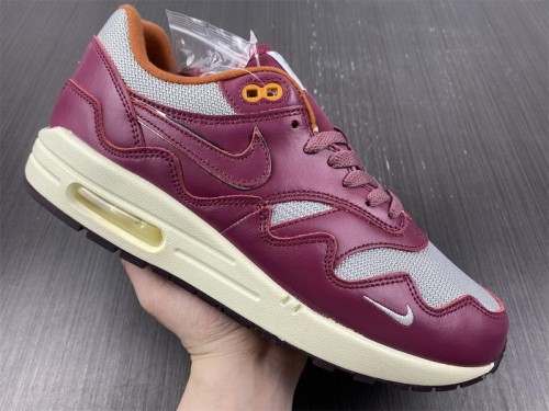 Nike Air Max 1 Patta Waves Rush Maroon