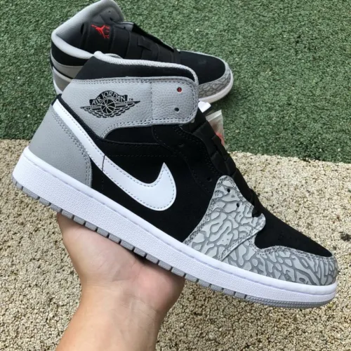 Air Jordan 1 Mid Elephant Print