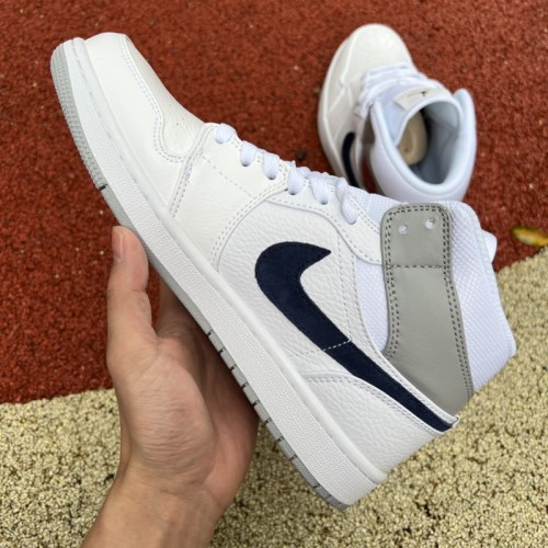 Air Jordan 1 Mid Paris White