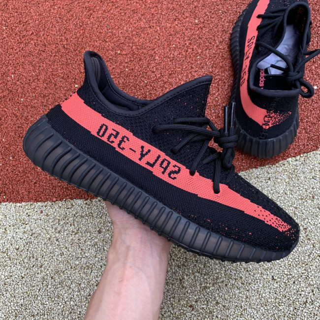 Authentic Yeezy 350 V2 Core Black Red (2016/2022) BY9612
