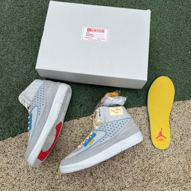Air Jordan 2 Retro Union Grey Fog