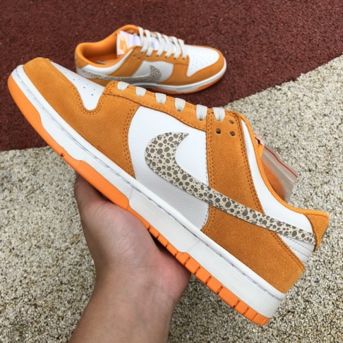 Nike Dunk Low AS Safari Swoosh Kumquat