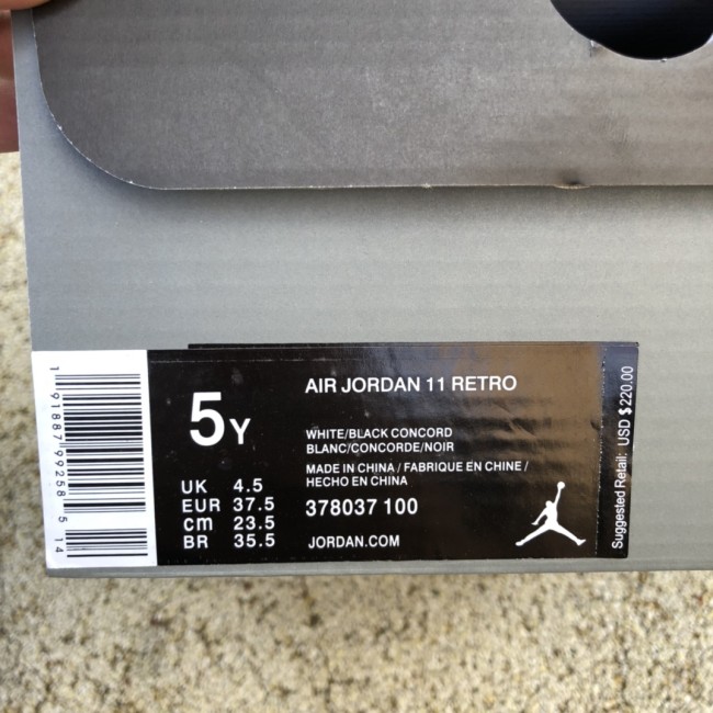 Authentic Air Jordan 11 Retro “Concord”