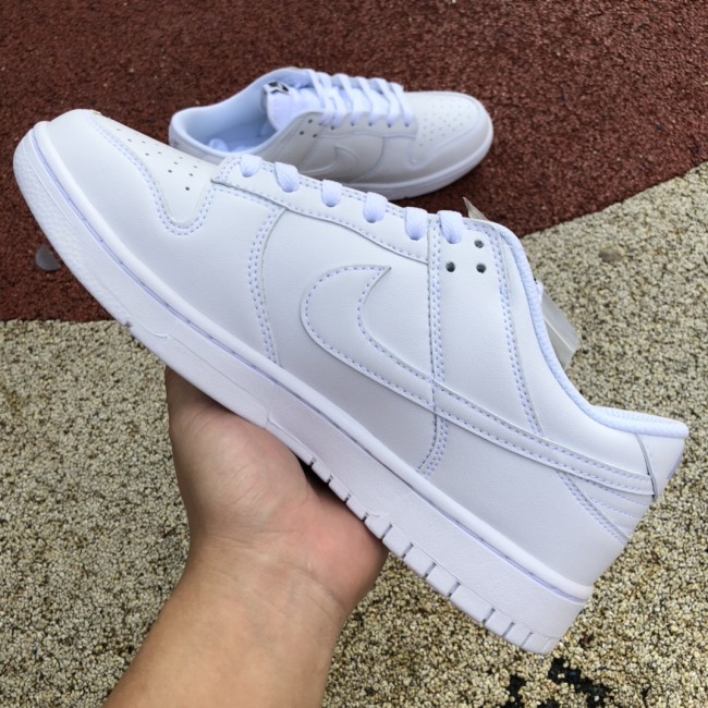 Nike Dunk Low “Triple White”