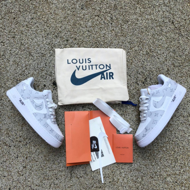 Louis Vuitton LV x Nike Air Force 1 x off-white