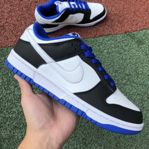 Nike Dunk Low White Black Royal