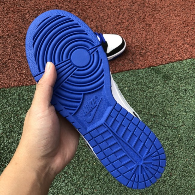 Nike Dunk Low White Black Royal