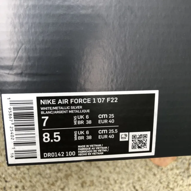 Nike Air Force 1 Low '07 White Laser Blue