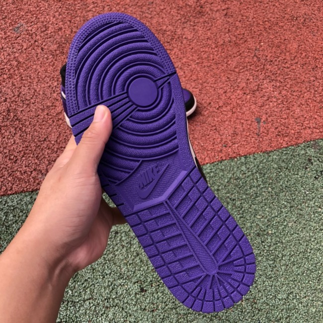 Authentic Air Jordan 1 Retro “Court Purple”