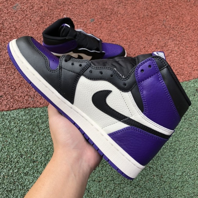 Authentic Air Jordan 1 Retro “Court Purple”