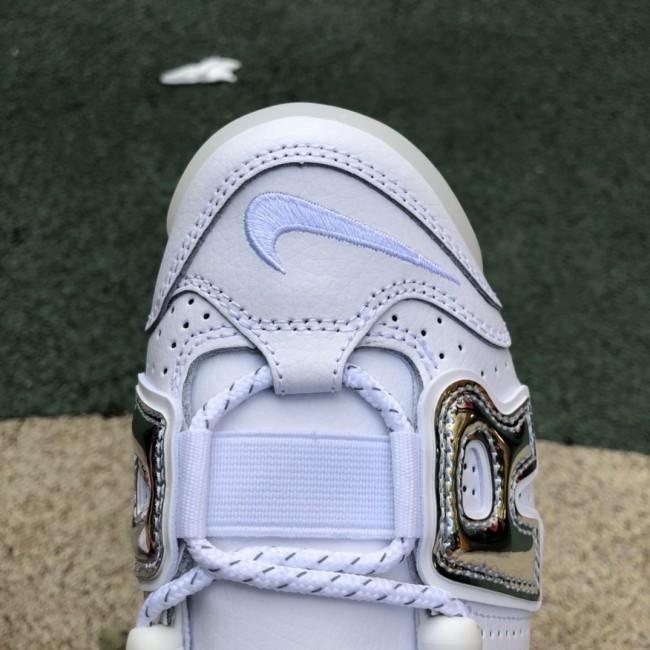 Nike Air More Uptempo Chrome White