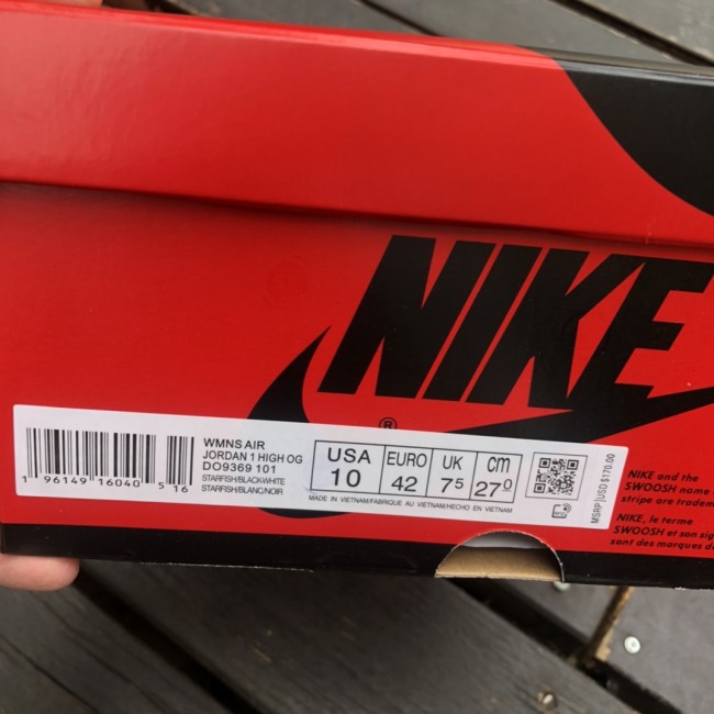 Air Jordan 1 Retro High OG Starfish (W)