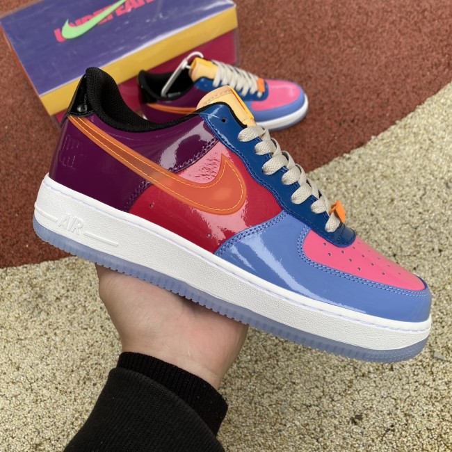 Nike Air Force 1 Low SP Undefeated Multi-Patent Total Orange