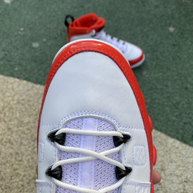 Jordan 9 Retro White Gym Red
