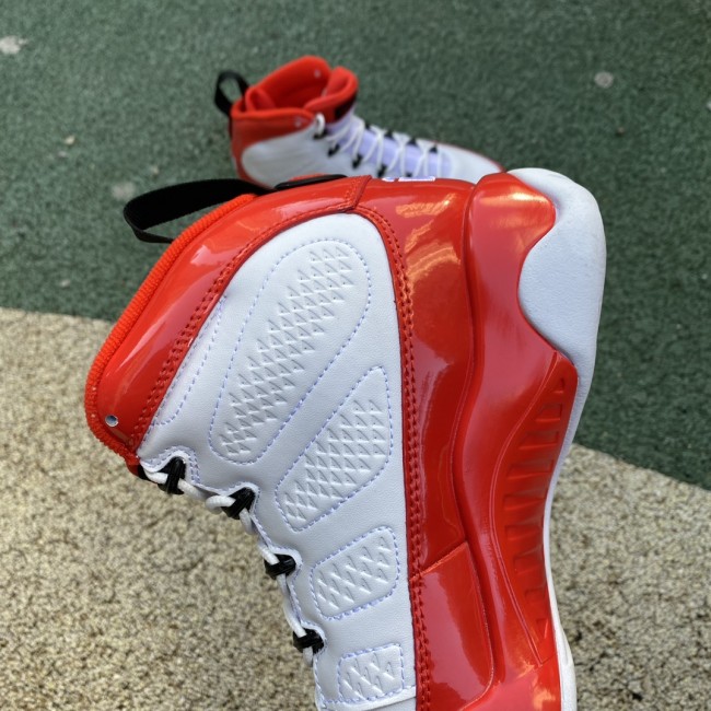 Jordan 9 Retro White Gym Red