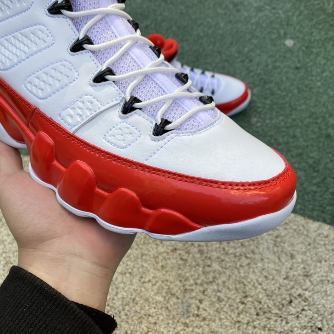 Jordan 9 Retro White Gym Red