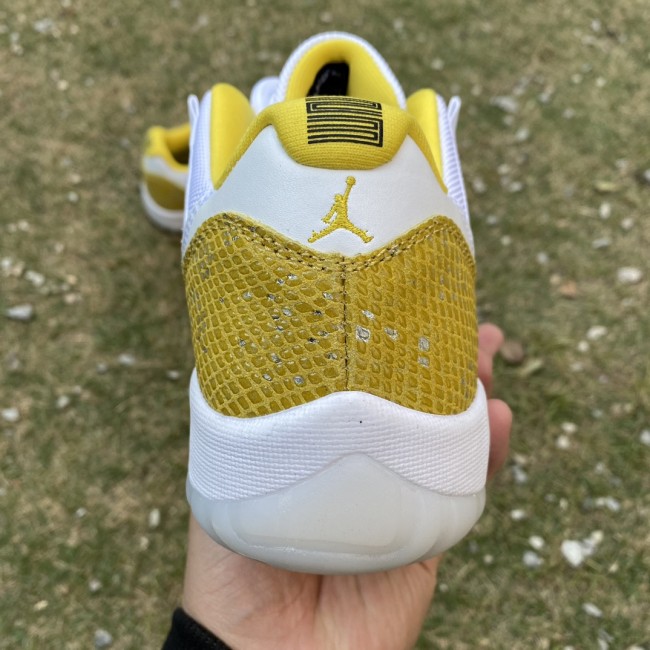 Air Jordan 11 Retro Low WMNS  Yellow Snakeskin