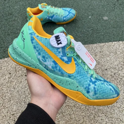 Nike Kobe 8 System Green Glow Laser Orange