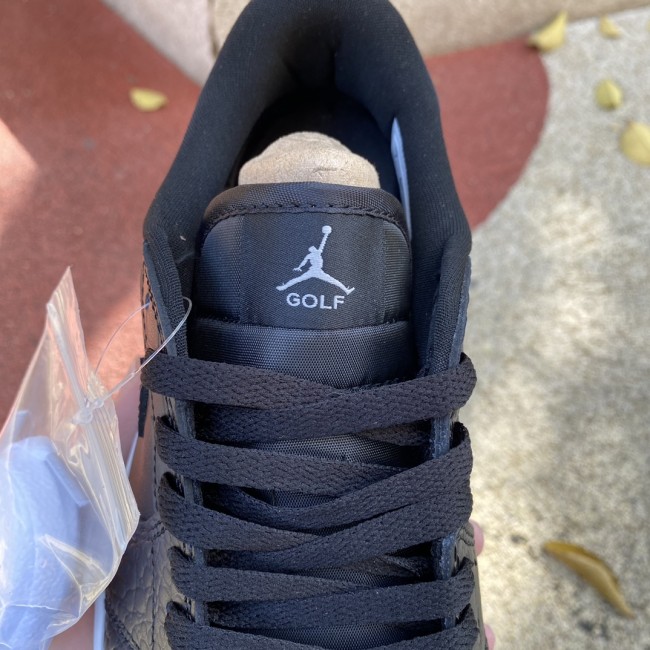 Air Jordan 1 Retro Low Golf Black Croc