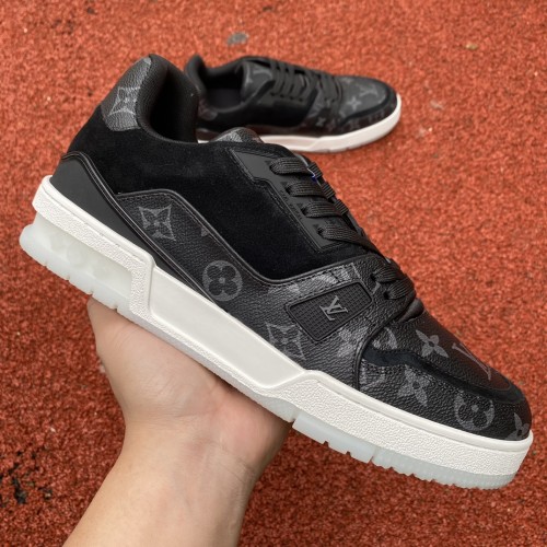 Louis Vuitton Trainer Black Monogram