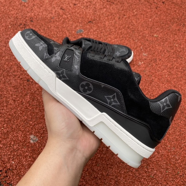 Louis Vuitton Trainer Black Monogram