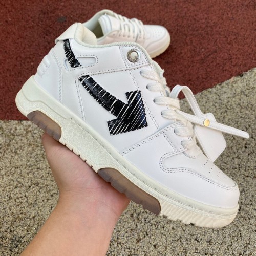 OFF-WHITE Out Of Office OOO Low Tops