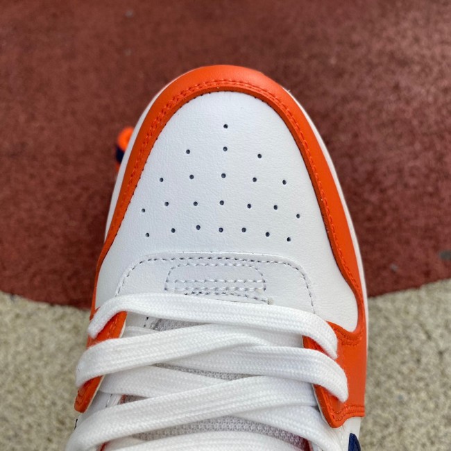 OFF-WHITE Out Of Office OOO Low Tops White Orange Blue