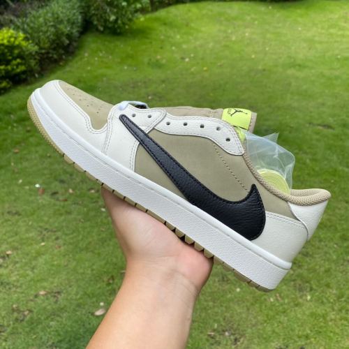 Air Jordan 1 Retro Low Golf Travis Scott Neutral Olive