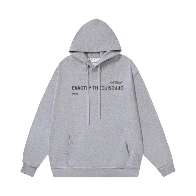 Off-White Hoodie White/Black/Grey