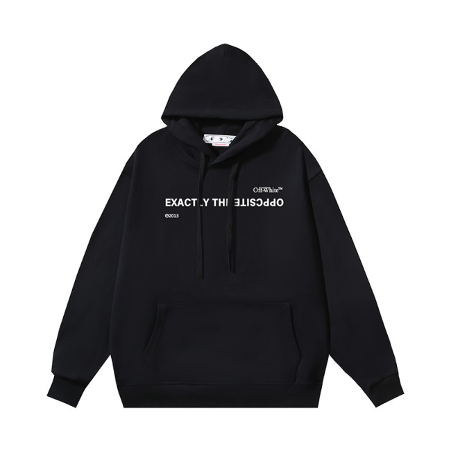 Off-White Hoodie White/Black/Grey