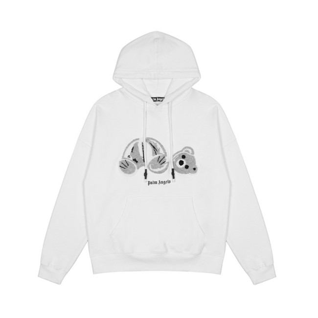 Palm Angels Hoodie White/Black