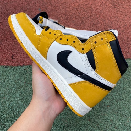 Air Jordan 1 Retro High OG  Yellow Ochre 