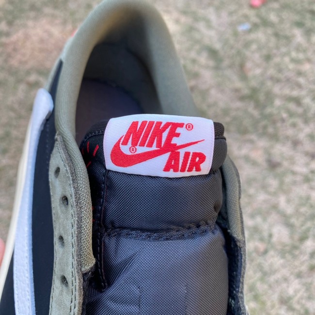 Travis Scott x Air Jordan 1 Low OG Black Olive