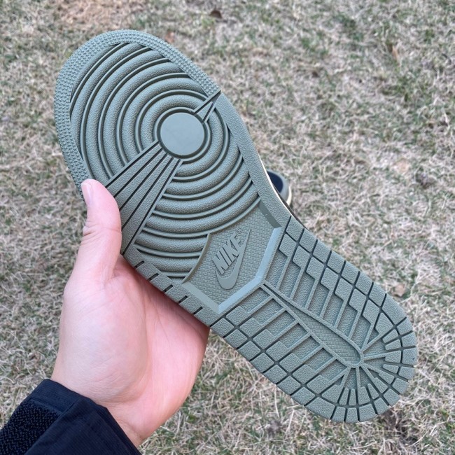 Travis Scott x Air Jordan 1 Low OG Black Olive
