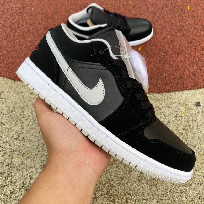 Air Jordan 1 Low Black Wolf Grey
