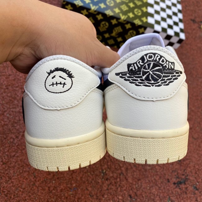 Air Jordan 1 Low x LV Grey Black Off White