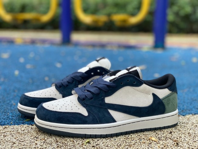 Tracis Scott x Air Jordan 1 Low Golf