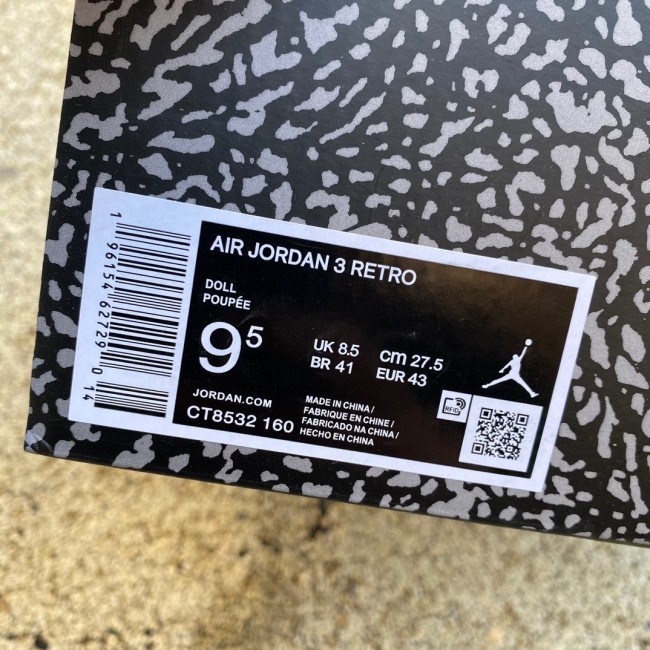 Air Jordan 3 Retro Hide and Sneak
