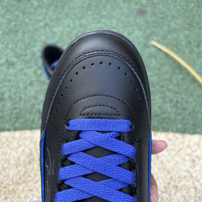 Air Jordan 2 Retro Low SP Off-White Black Blue