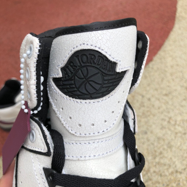 Off White x Air Jordan 2 Retro SP White Dark Purple Black