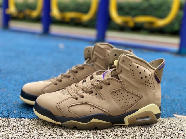 Air Jordan 6 Retro Gore-Tex Brown Kelp