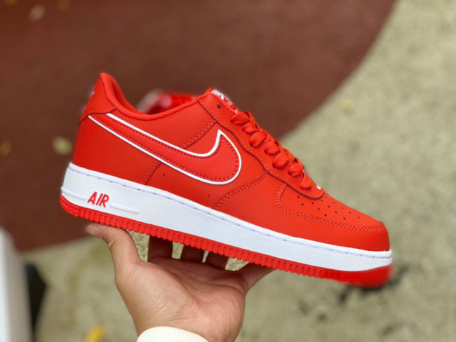 Air Force 1 Low 07 Picante Red White