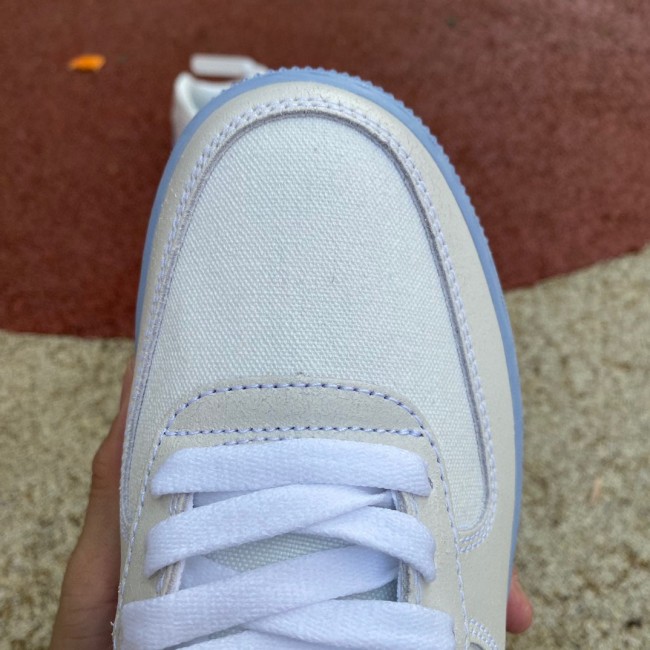 Air Force 1 Low '07 LV8 EMB Summit White Blue Whisper