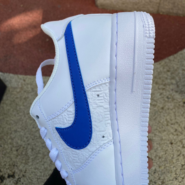 Air Force 1 '07 'Embossed Hoops - Racer Blue'