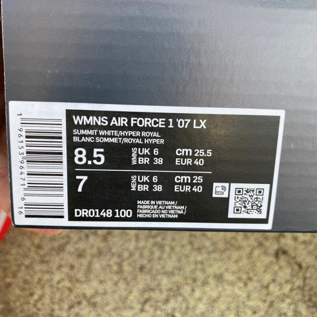 Air Force 1 Low '07 LX Command Force University Blue Summit White