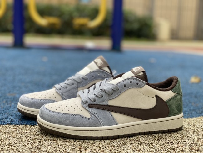 Tracis Scott x Air Jordan 1 Low Golf