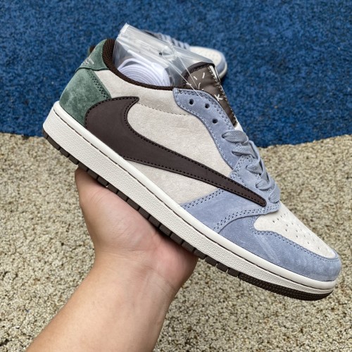 Tracis Scott x Air Jordan 1 Low Golf