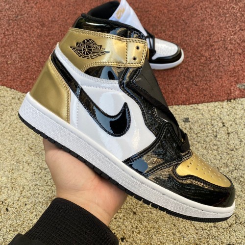 Air Jordan 1 Retro High Gold Top 3